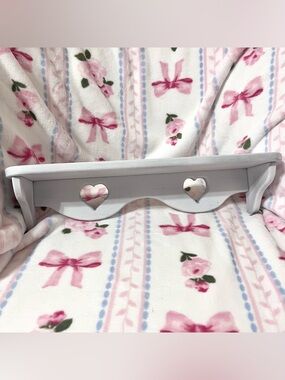 Vintage 16" Solid Wood Wall Shelf